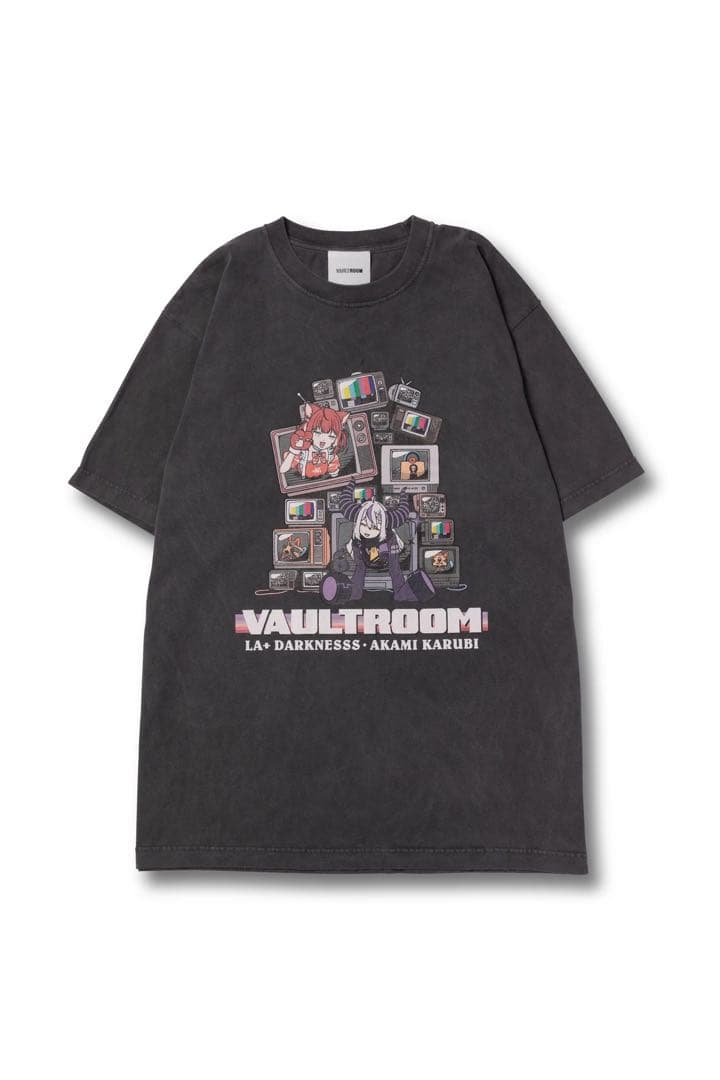 Vaultroom ラプラスダークネス 赤見かるび コラボ Tシャツ Lサイズ