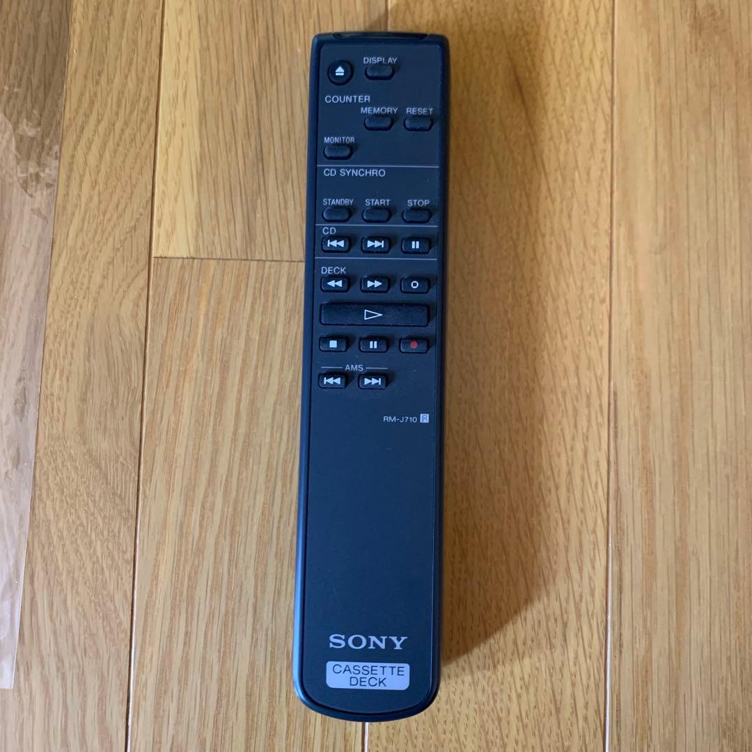 【美品】SONY TC-KA5ES ゴールドカセットデッキ　リモコン付き