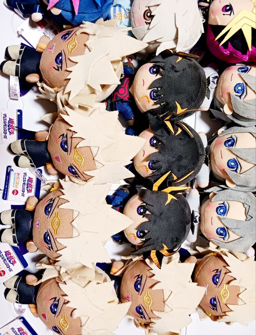 【75体+αおまけ】遊戯王 遊☆戯☆王 みにコレ ぬいぐるみ マスコット まとめ