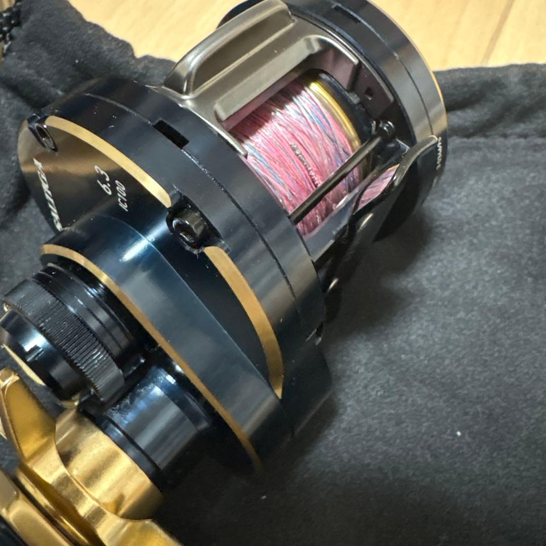 SALTIGA 6.3 IC100Ｌ ベイトリール　美品