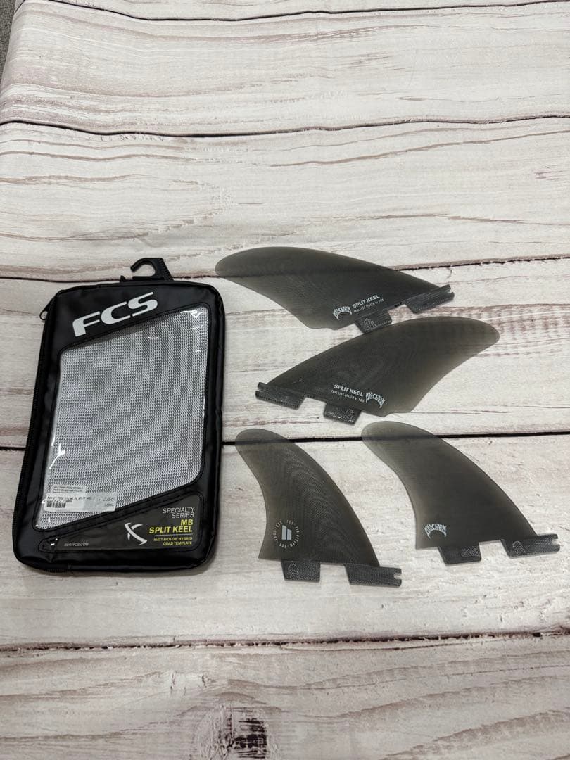【極美品】MB PG SPLIT KEEL / QUADフィン / SMOKE