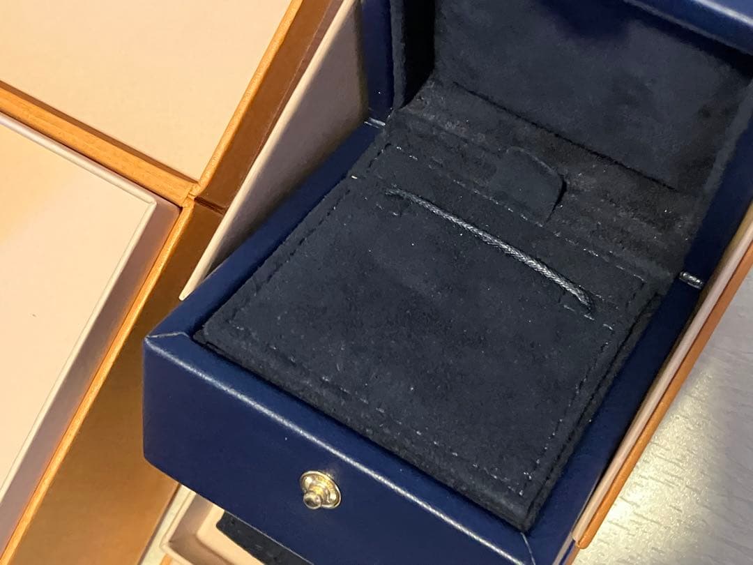 LOUIS VUITTON ネックレスケース　空箱　ギフト箱 4個　ネイビー