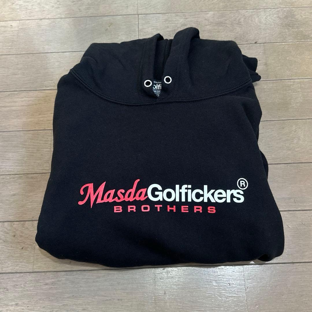 santa　Golfickers x マスダゴルフコラボパーカー