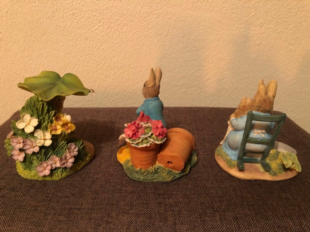ピーターラビットとその仲間たち　フィギュア8点