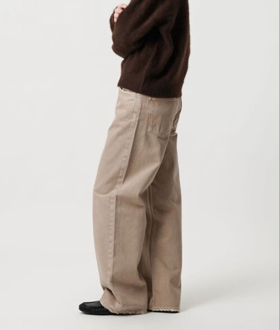 upper hights THE NIECE MD RISE デニムパンツ