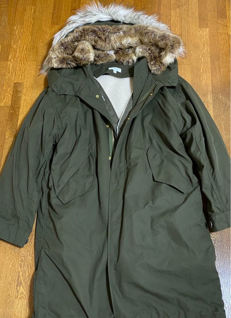 ユナイテッドアローズBEAUTY＆YOUTH ボアライナー付きモッズコート　美品