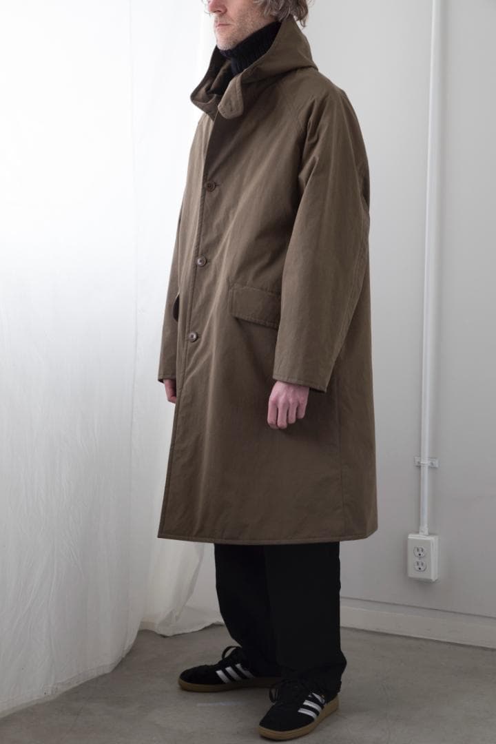 COMOLI コモリ 19AW フーデッドコート サイズ1