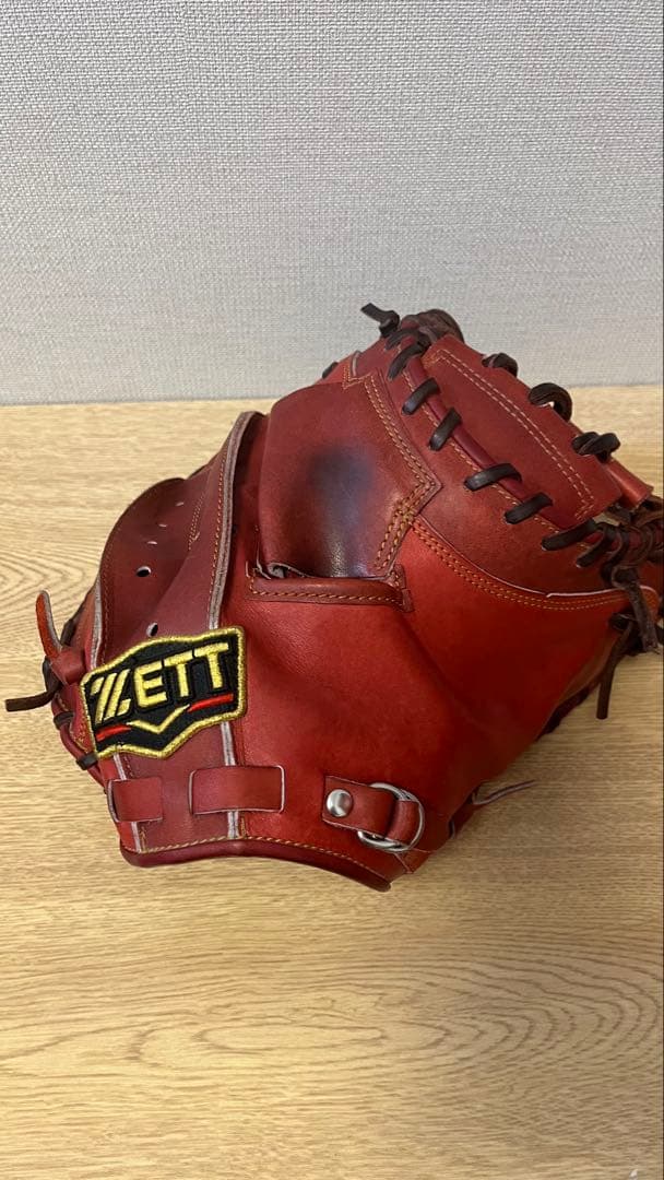 n*s様 ZETT プロステイタス 硬式グローブ 赤