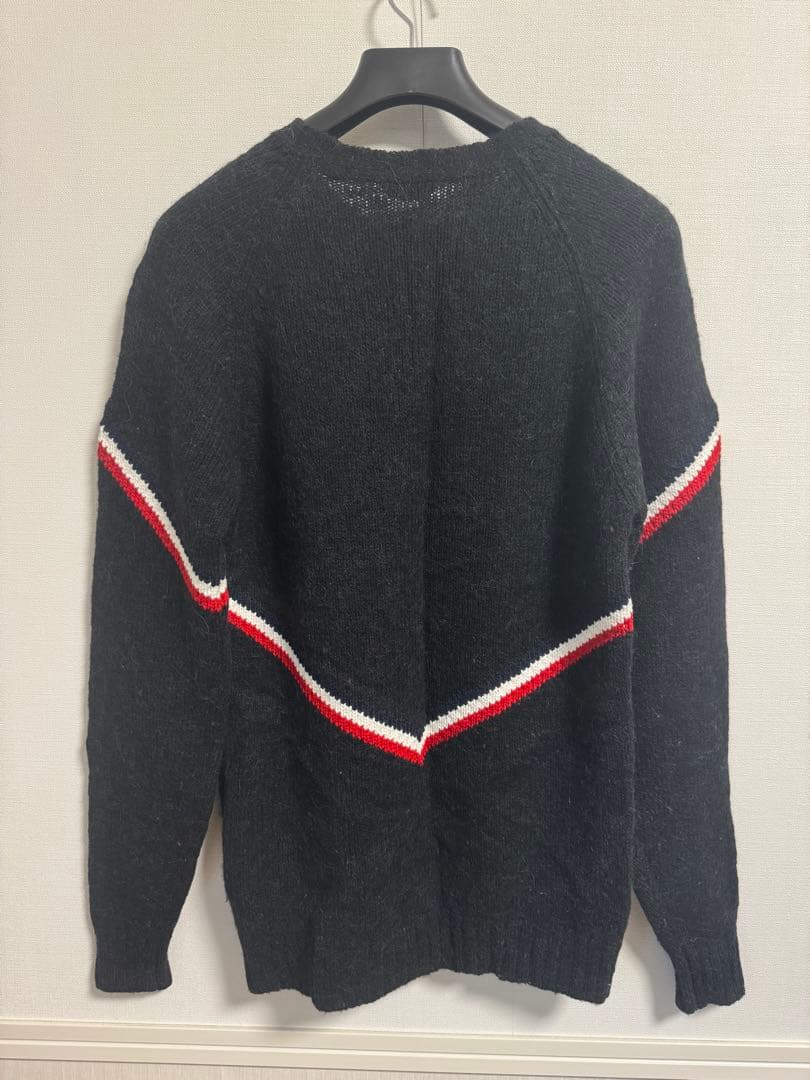 MONCLER MAGLIONE TRICOT GIROCOLLO/XL/ウール