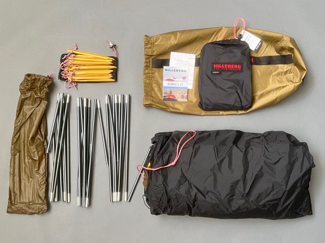 ヒルバーグ ナマッジ 3gt フットプリント付