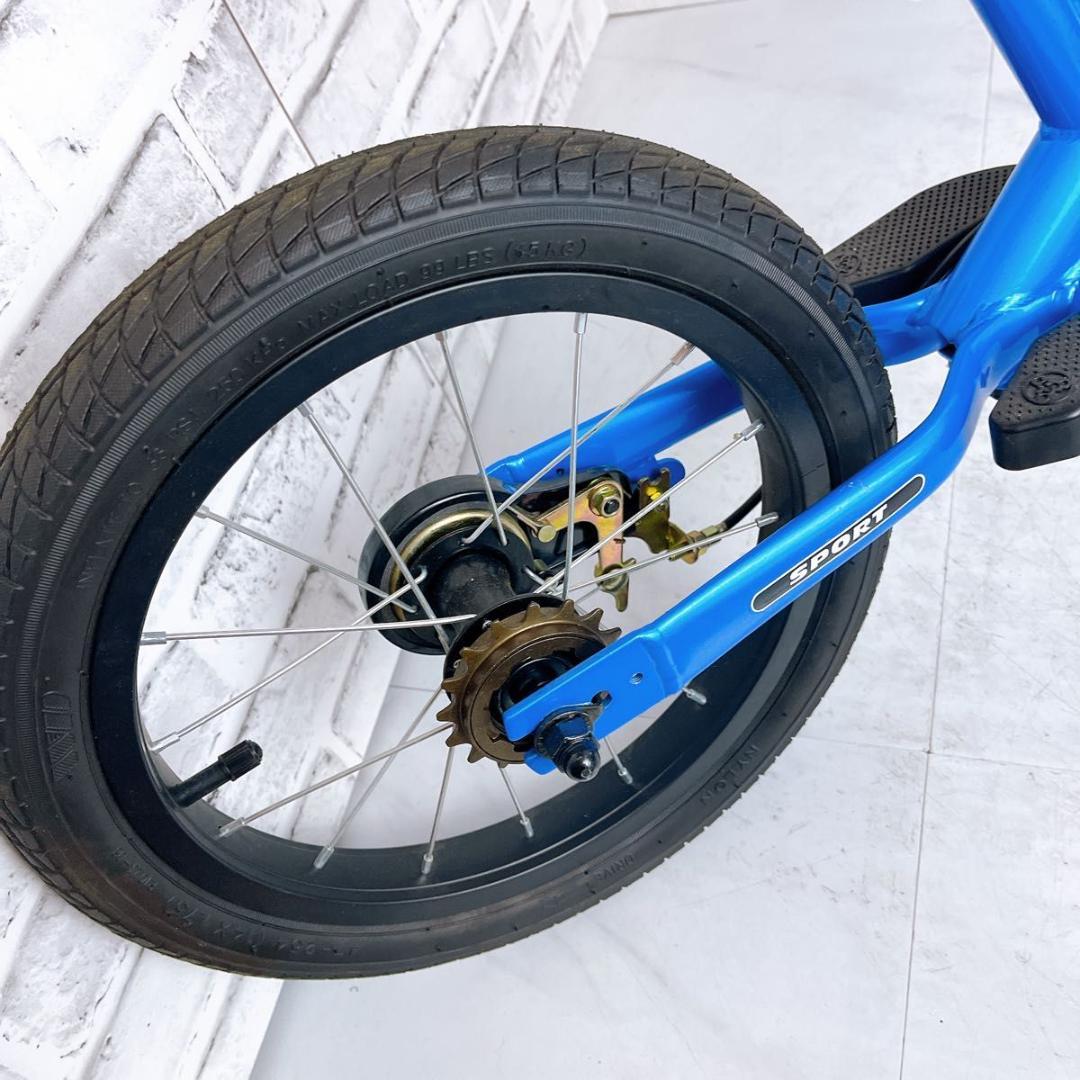 【★未使用級★】ストライダー 14x 14インチ　スティールブルー　キッズバイク