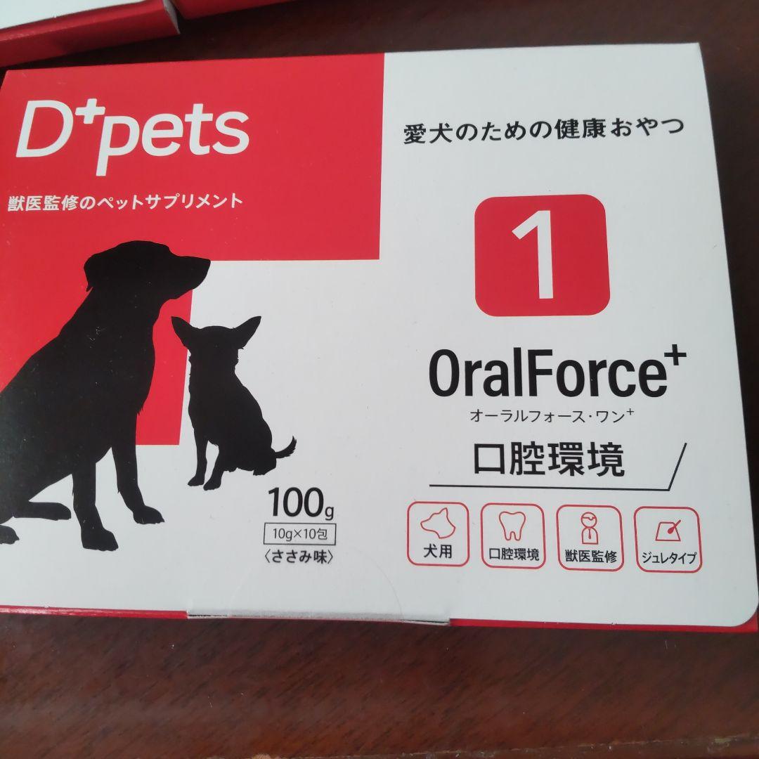 D+pets OralForce+ 口腔環境 100g×５箱