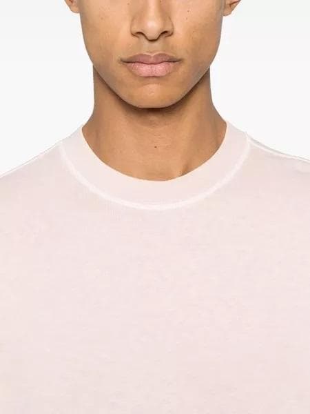 25SS【新品】STONE  袖ワッペンロゴ スウェット M ローズ