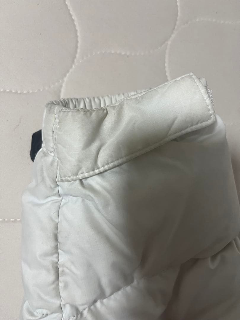 THE NORTH FACE ダウンジャケット ホワイト/ブラック