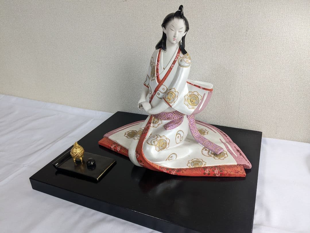 博多人形　女性　お着物
