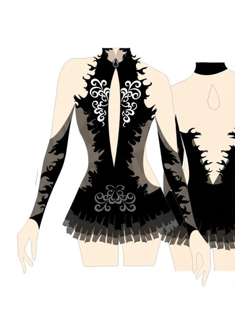 【希少品】オリンストーン 新体操 レオタード JL (145-155㎝）おまけ付