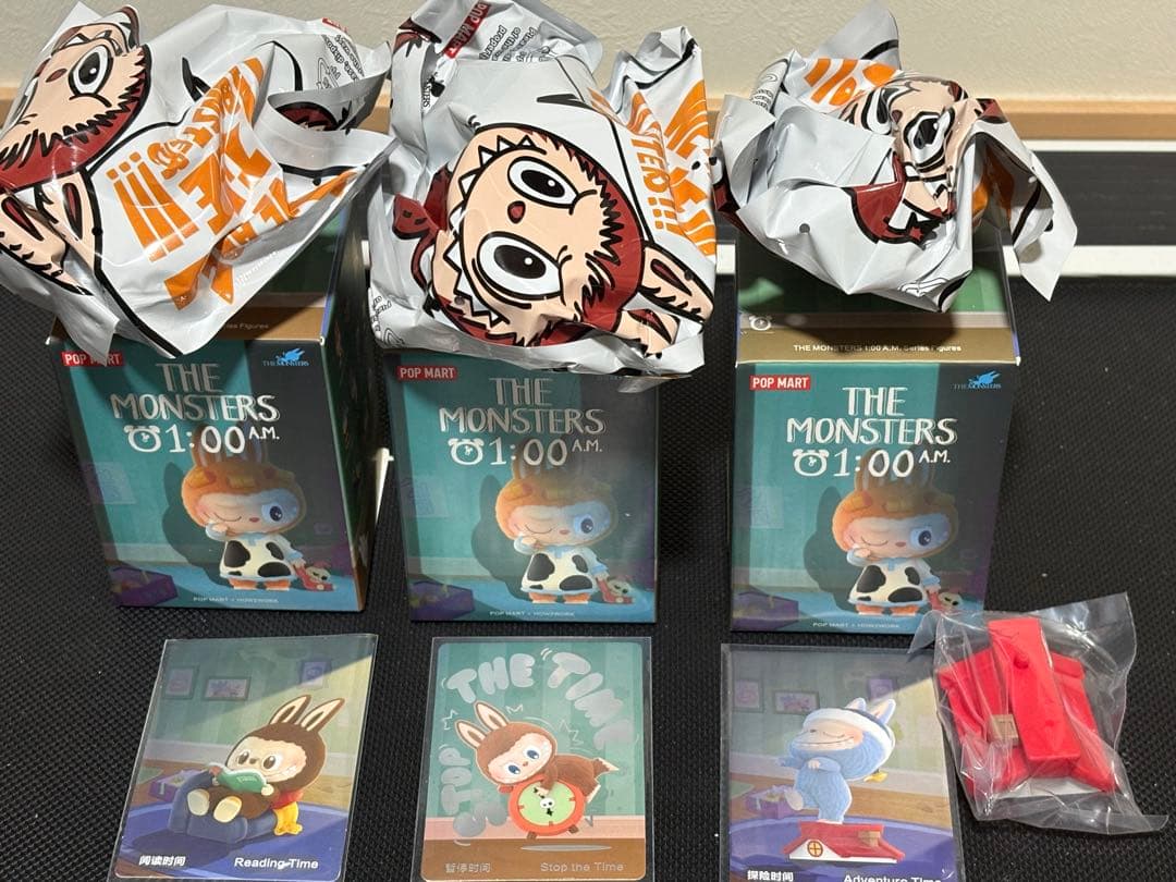 毒*姫様 LABUBU ラブブ 1:00.AMシリーズ　シークレット含む3個セッ