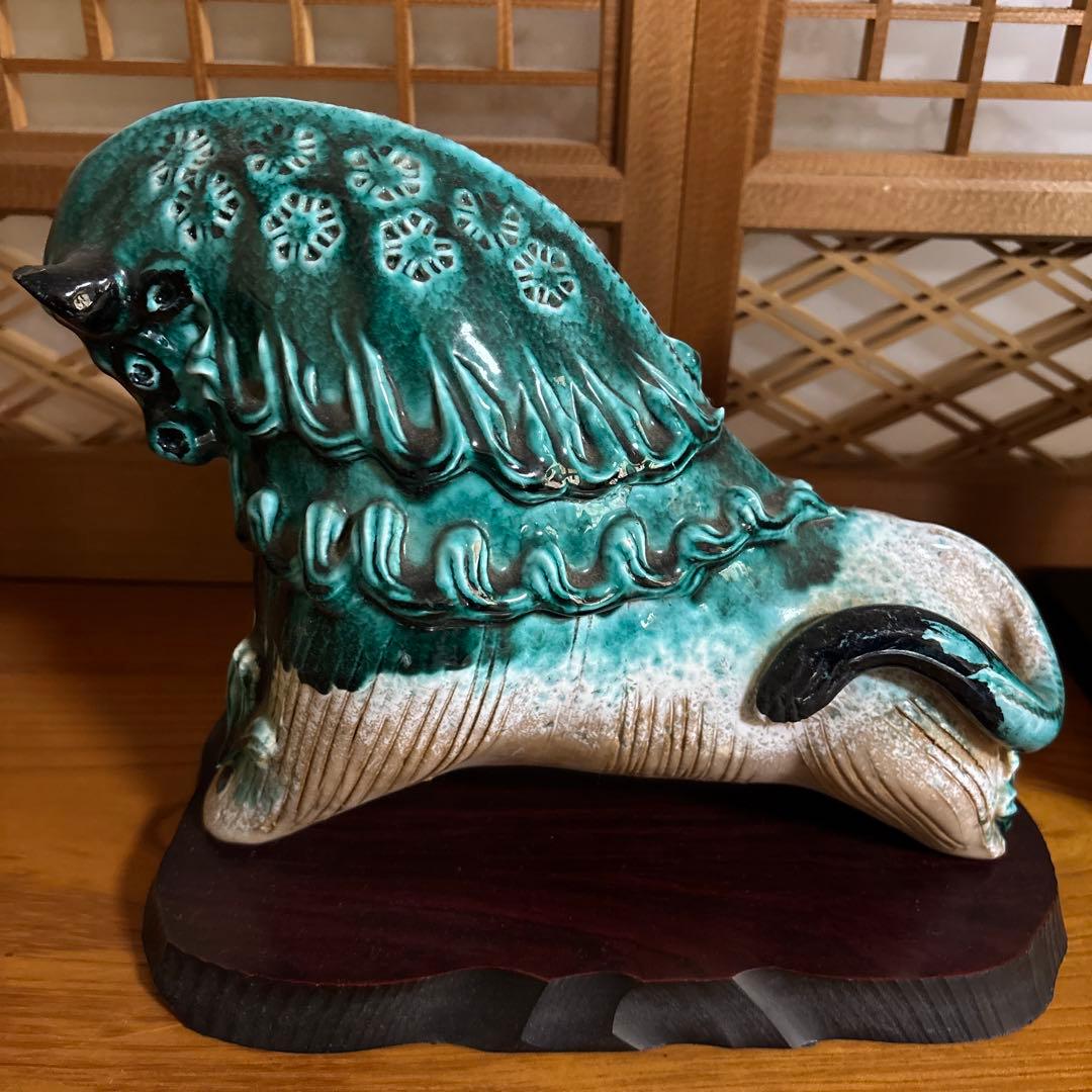 牛　馬　陶器　置物