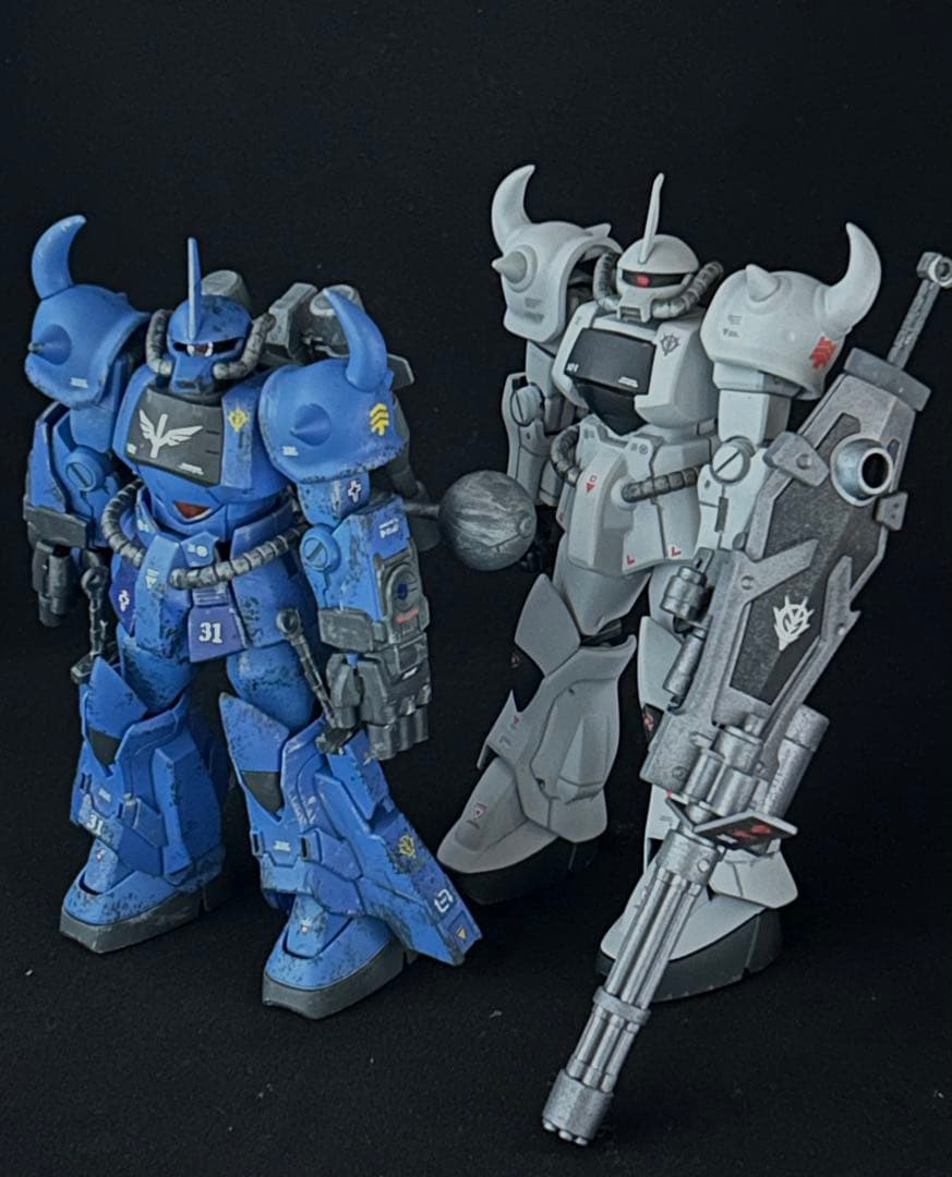 グフR35&グフ＆ドダイ×2ジオン軍2機編隊セットHG1/144ガンプラジャンク