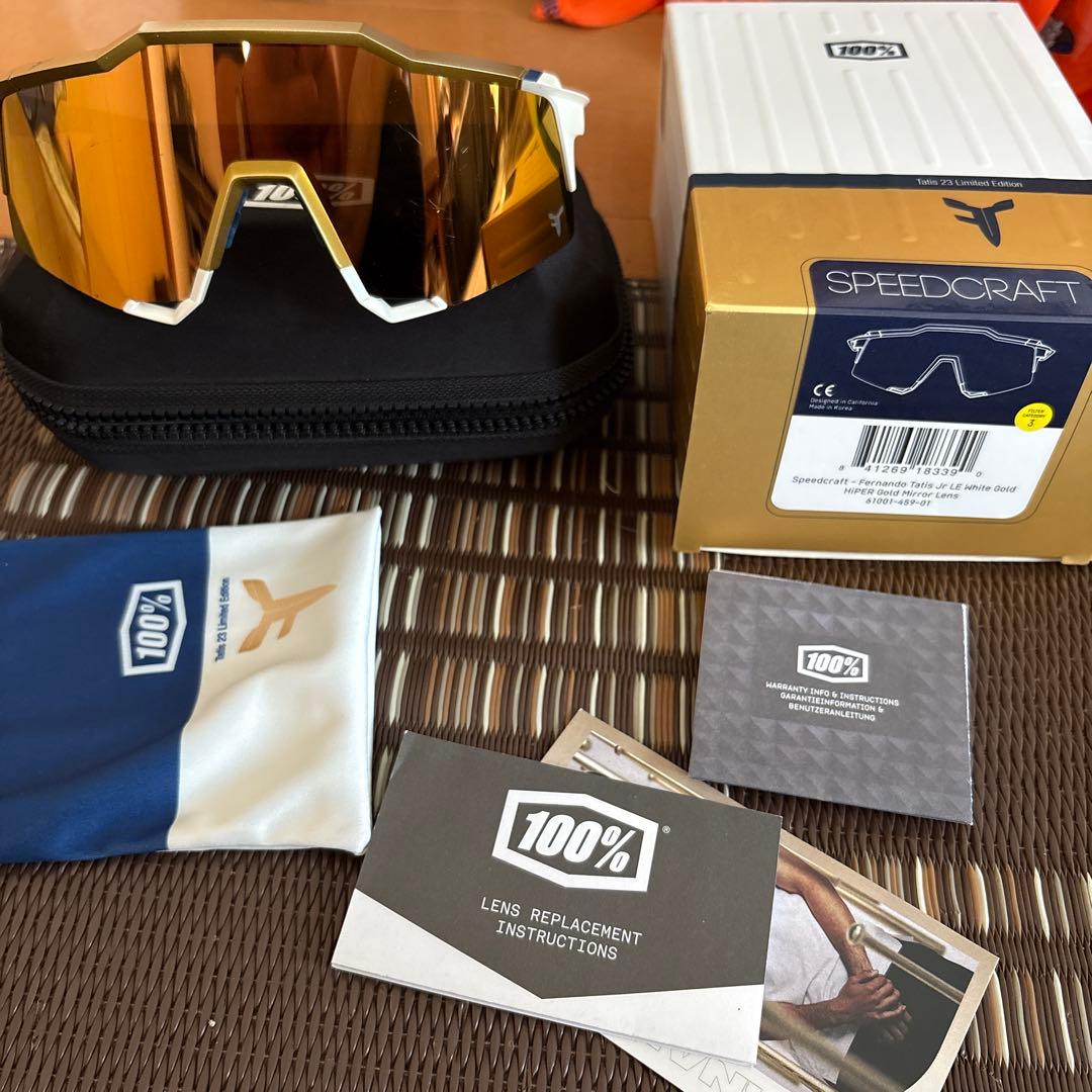 タティスJr. 100% ワンハンドレッド speed craft サングラス