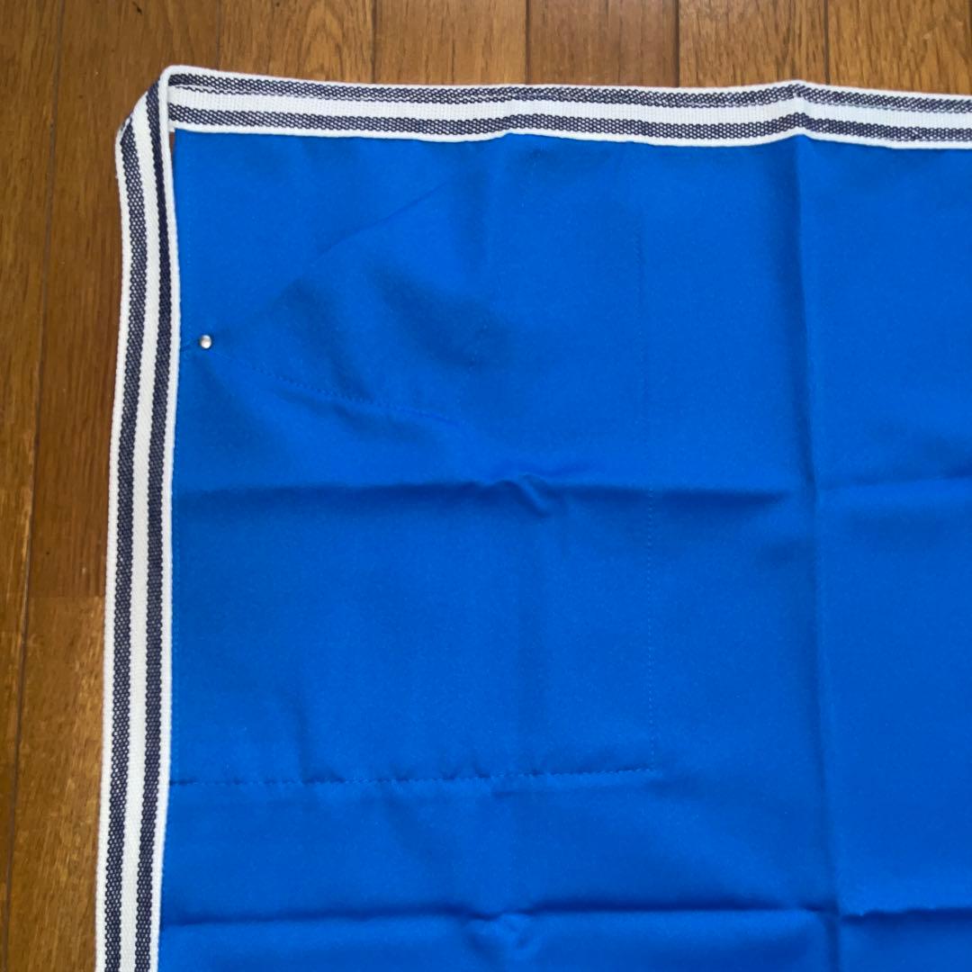 佐川急便★50周年★50th★プリント★青地に白のプリント★ブルー★青★前掛け★