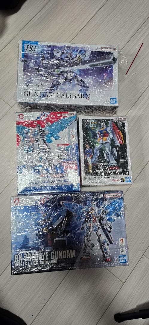 ガンプラセット HG RG 4点セット