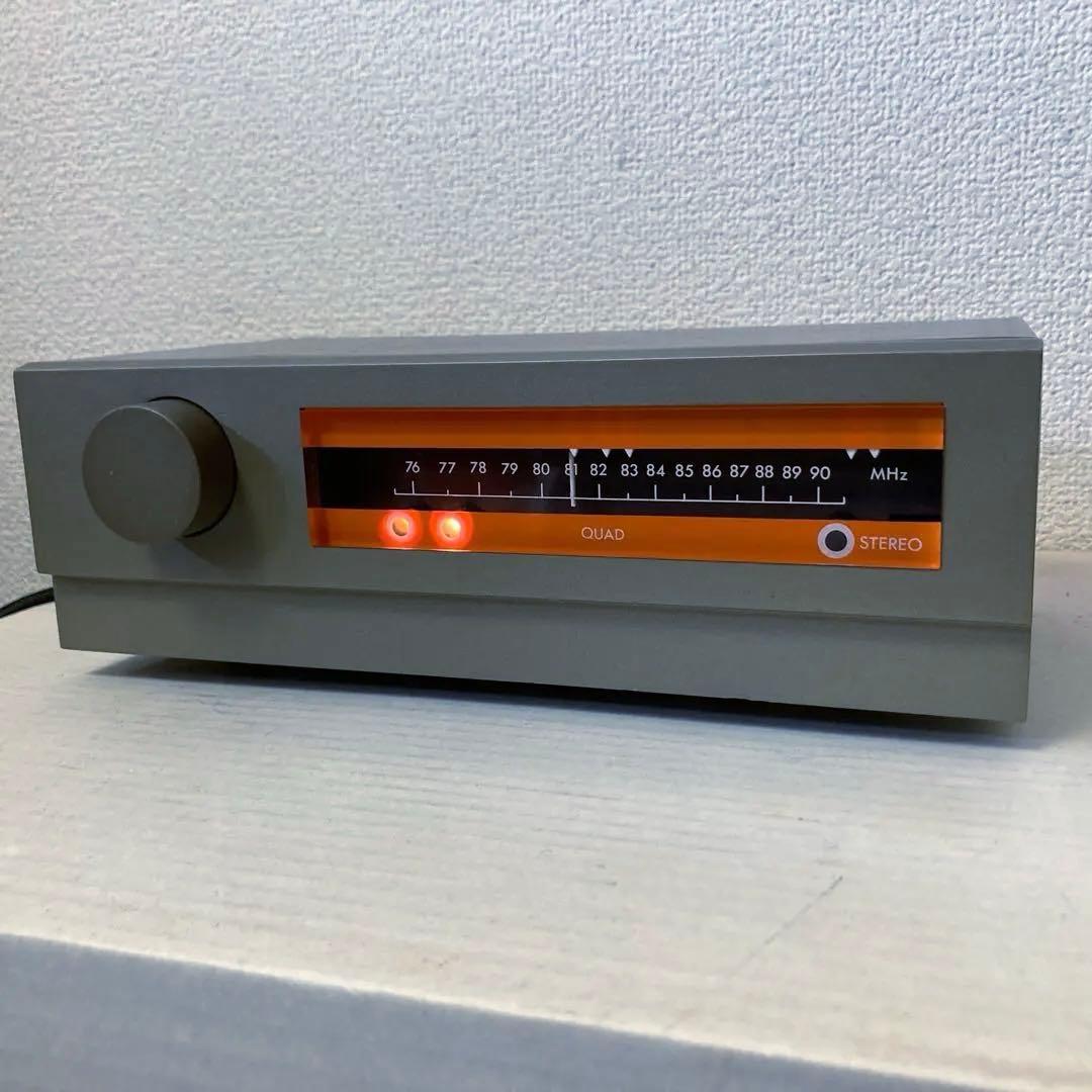 希少 英国QUAD FM3 FMチューナー日本バンド仕様ステレオ受信確認済み