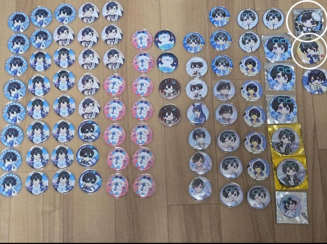 ポケカメン ちょこらび 缶バッジ