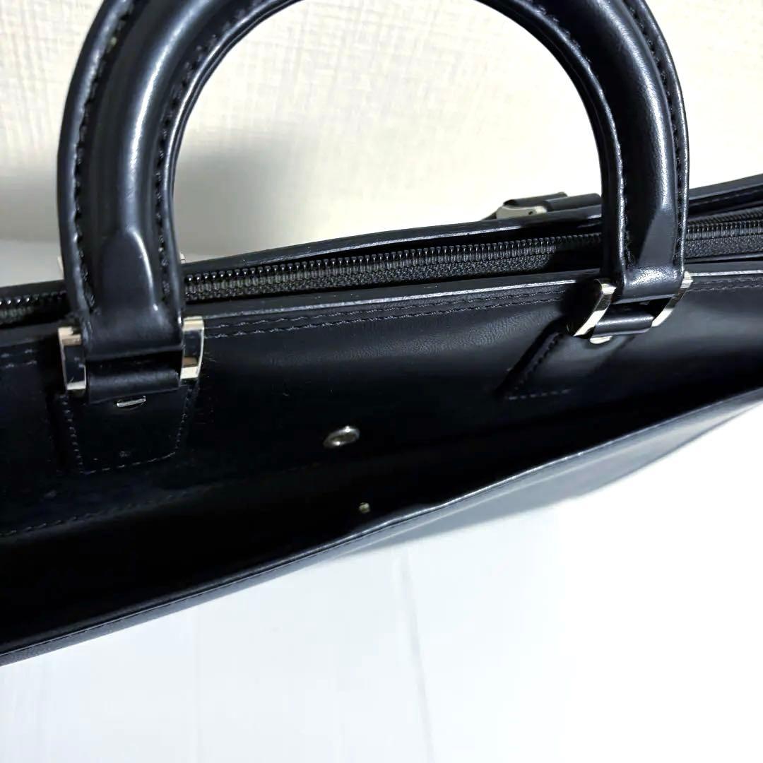 美品　日本製　半沢直樹　ブラック　ランバンコレクション　ビジネスバッグ