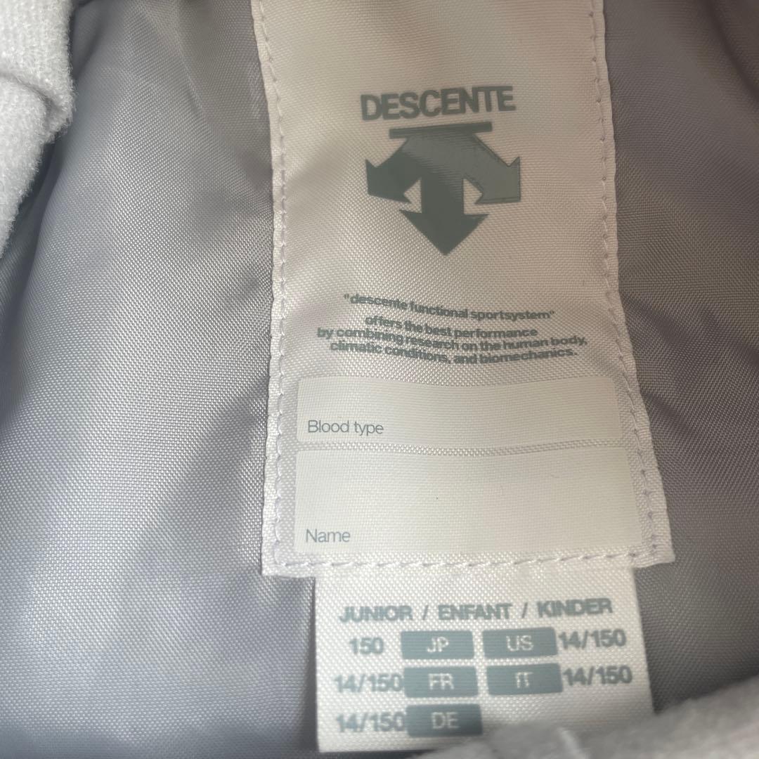 DESCENTE 子ども用スキーウェア 14/150 グレー