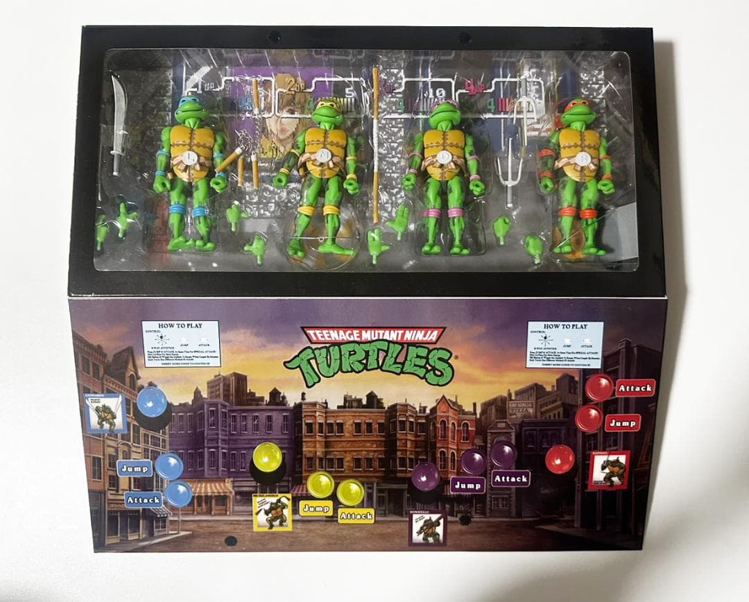 新品 タートルズ TMNT SDCC 2016 限定 アーケードゲーム セット