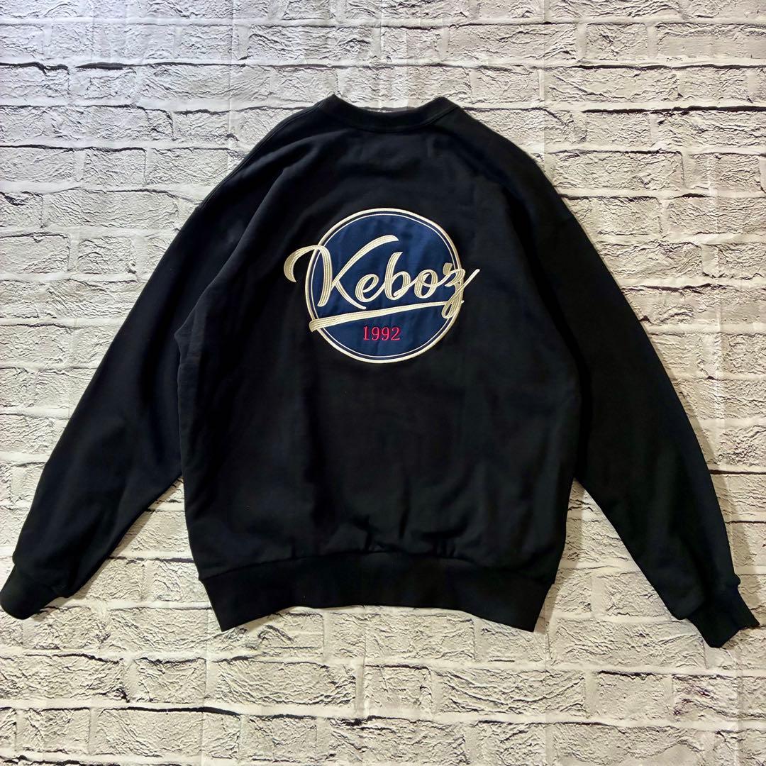 【未使用級美品】Keboz BB SWEAT CREWNECK L ブラック