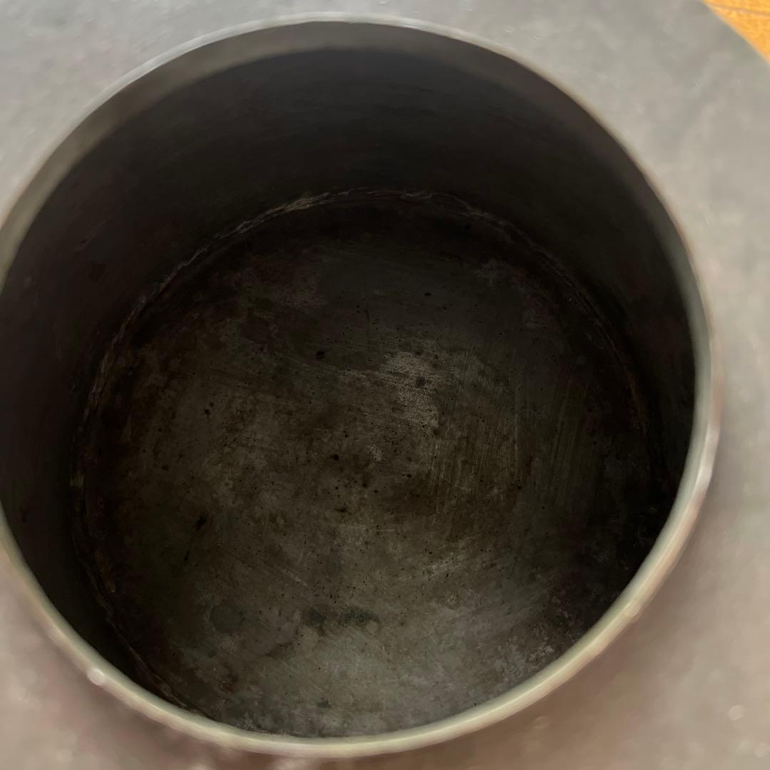 燗銅壺 酒燗器 熱燗器 古銅酒燗器 時代物 銅製 酒器 五徳 火鉢 長火鉢