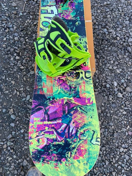 美品フロー　スノーボードセット