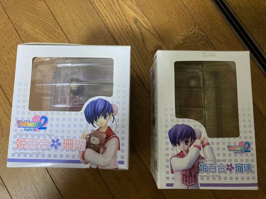未開封ToHeart2 姫百合瑠璃 珊瑚　フィギュア 2個　KOTOBUKIYA