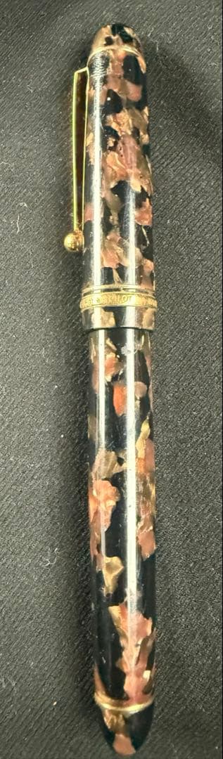 パイロット 万年筆 カスタム レガンス ブラウン ペン先　14K 金