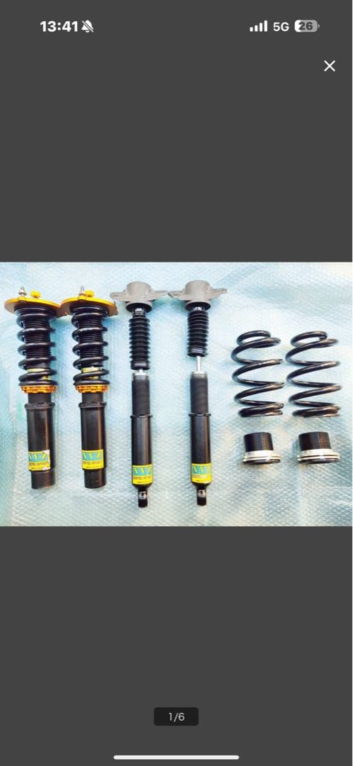 大幅値下げ！ XYZ 車高調　audi A3