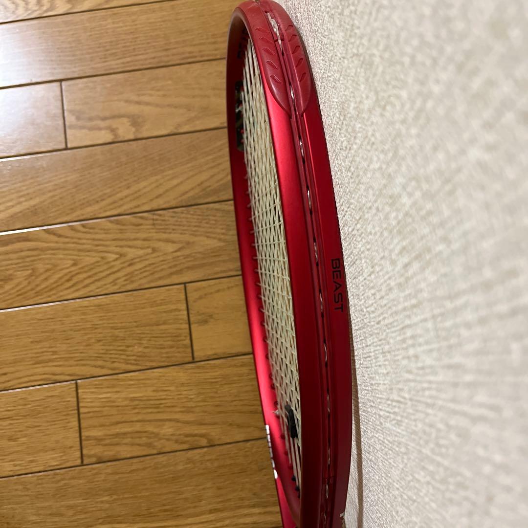 Prince Beast テニスラケット レッド [美品] 280g G2