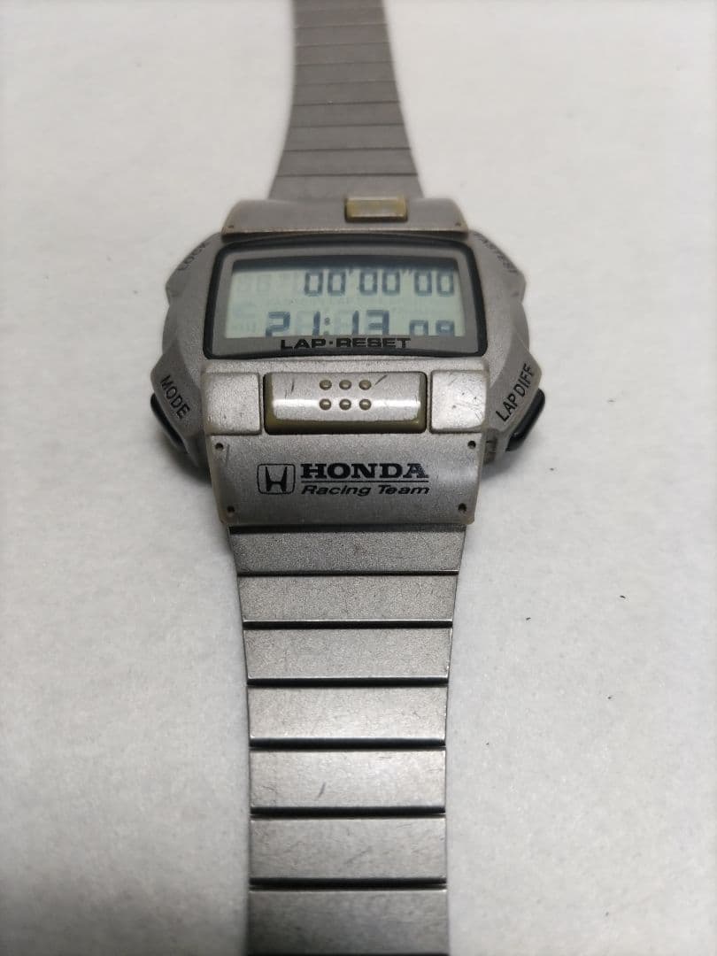 【希少】ホンダレーシングチーム デジタルウォッチ セイコー A781-4070