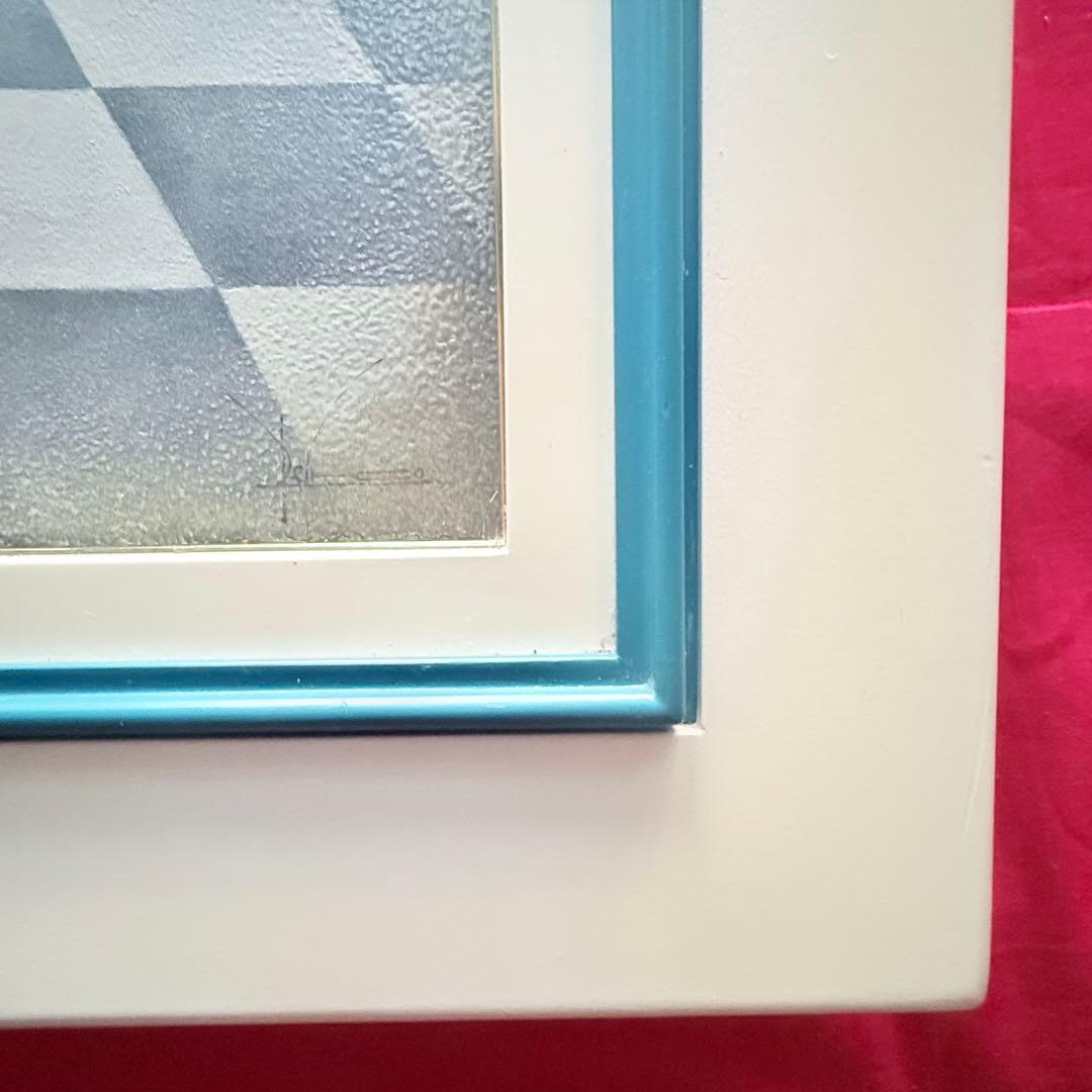 超限定1月21日20時迄‼️猫愛‼️川内令子『ピエロと黒猫』油彩画99年作真筆署名有