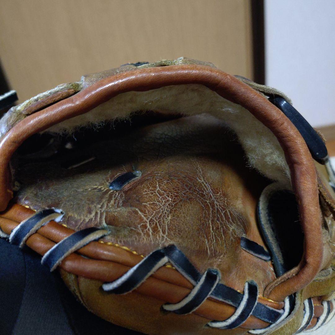 ハタケヤマ　αxシリーズ和牛　一般硬式用キャッチャーミット　リペア品