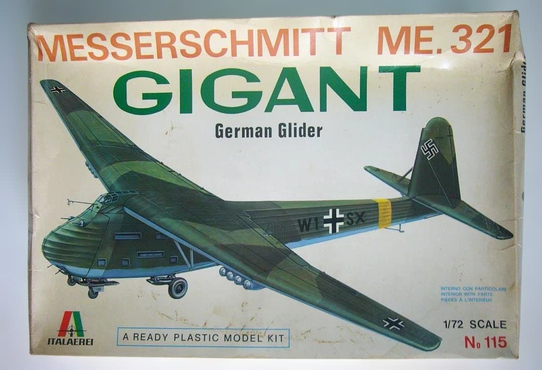 WWⅡ　ドイツ軍用機　大型モデル　GIGANT, STORCH 2個セット