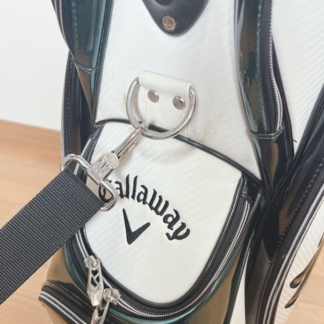 K195 Callaway SPORT キャディバッグ ホワイトグリーン