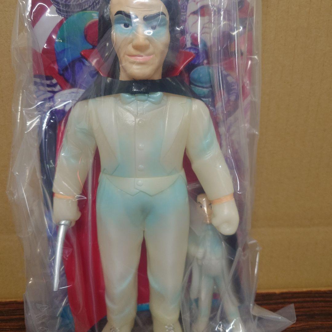 メディコムトイ　東映レトロソフビコレクション　死神博士　新色蓄光　ミニソフビ付き