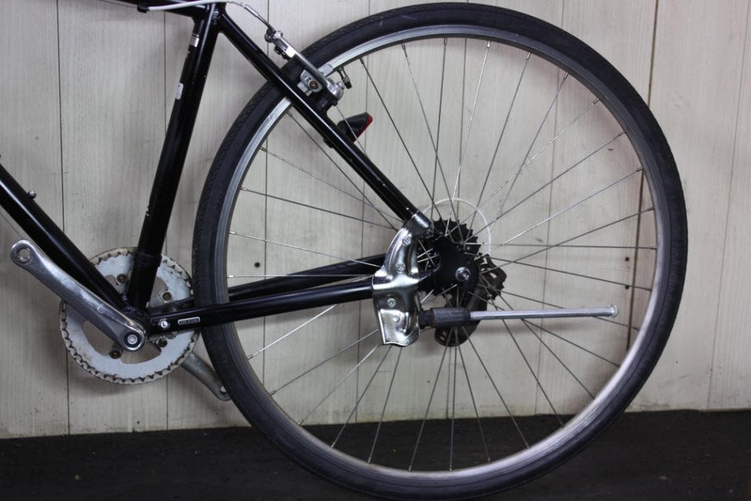 あさひ製WEEKEND アルミ 700C シマノ7速 420mm 黒色 クロス