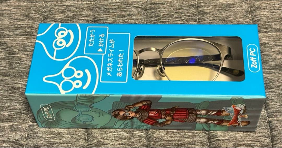 Zoff ドラゴンクエスト　メタルスライムモデル　 PC ブルーライト　カット
