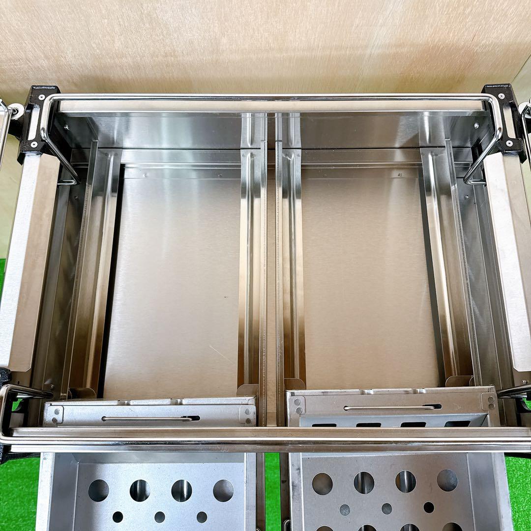 【廃盤】 【未使用】 スノーピーク ツインバーベキューボックスPRO S-029