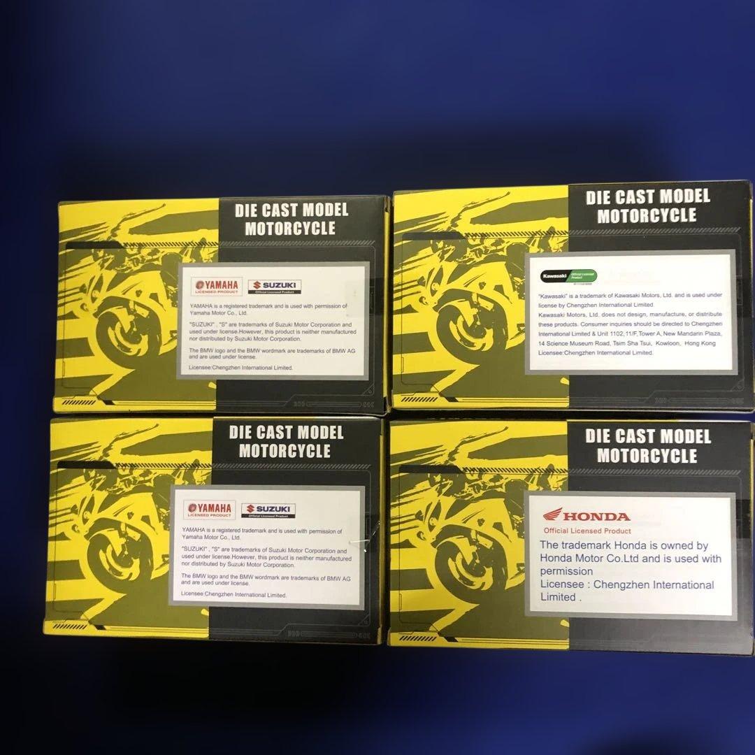MSZ バイク模型　4品セット