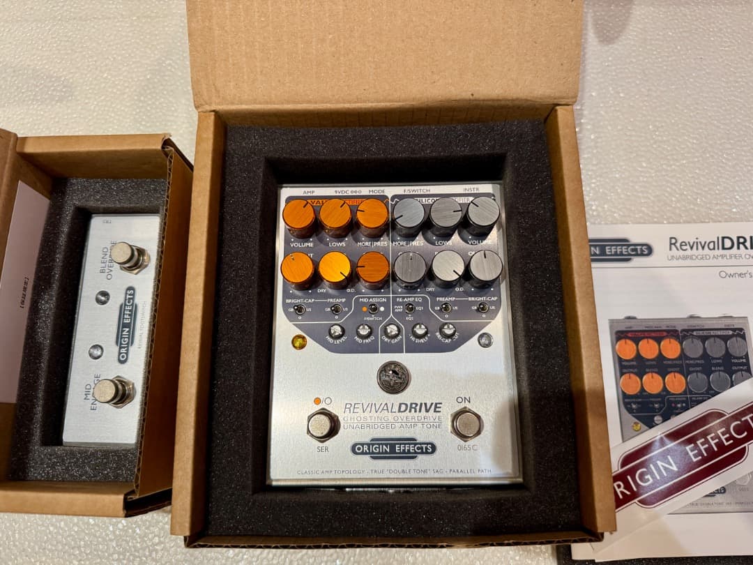 ギター ORIGIN EFFECTS REVIVAL DRIVE Custom