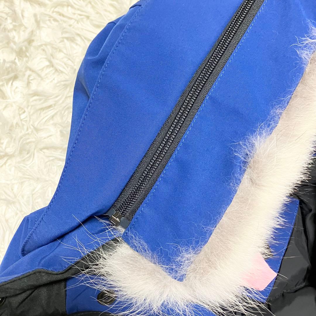   カナダグーススノースーツ キッズ　ブルー正規品